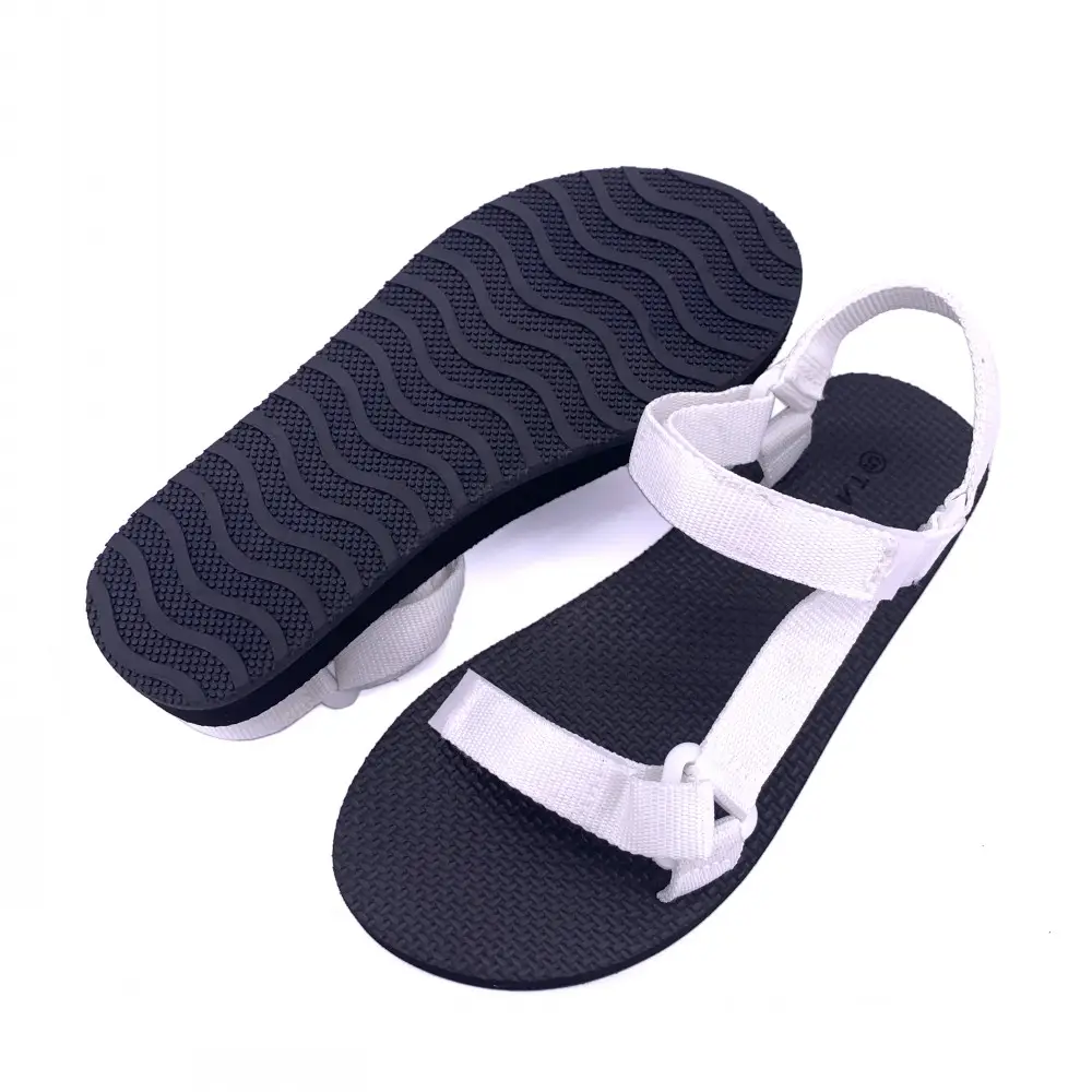 TPR Outsole Custom Rubber Sandals Men slippers with Arch Support