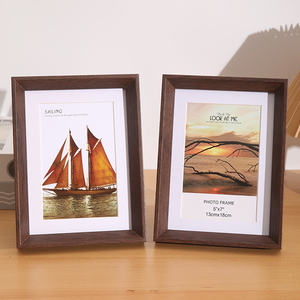 Mdf Khung ảnh 4x6 5x7 6x8 8x10 11x14 9x13 A4 A5 kích thước tùy chỉnh màu đen Áp phích hình ảnh khung ảnh khung bán buôn - Product Image 1