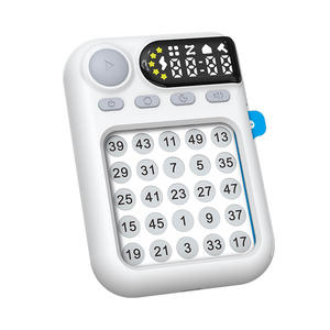 Tableta <span class=keywords><strong>Schulte</strong></span> para Educación Temprana, máquina de entrenamiento de concentración de barra OLED para niños, rompecabezas, audición Visual, estudiantes - Product Image 5