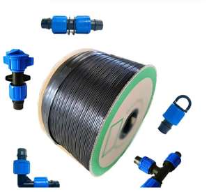 1 Hektar landwirtschaftliches Tropfbewässerungssystem; Tropfbänder und Flachstrahlrohre werden im Bewässerungssystem verwendet. - Product Image 2