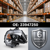 Nouveau phare avant droit LED DRL intégré pour automobile, version haute OE 23947250 12V 5500K, pièces de rechange Baojun 510, garantie 6 mois