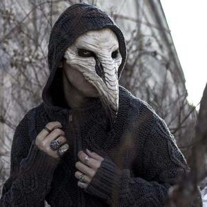 Halloween Party Cosplay Latex Masque Peste Médecin Masque Props Bec D'oiseau Médiéval Noir <span class=keywords><strong>Mort</strong></span> Horreur Costume Prop - Product Image 1