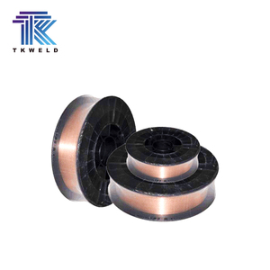 ลวดเชื่อมเหล็กกล้าคาร์บอน TKbrand AWS A5.18 ER70S-6 ขนาด 0.8 0.9 มม. คุณภาพดี ไหลลื่น ใช้กับก๊าซ CO2 เคลือบทองแดง สำหรับงานเชื่อม - Product Image 4