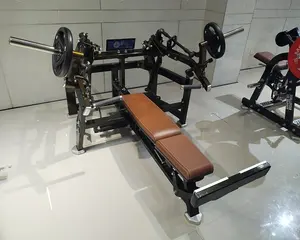 2024 High Quality Workout Plate Loaded Muscle Exercise Chest Press Horizontal Bench Press Machine For Sale