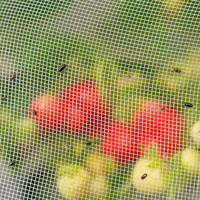 Filet anti-insectes en plastique traité anti-UV 60 mailles, rouleau sur mesure, barrière de protection contre les parasites pour serres agricoles