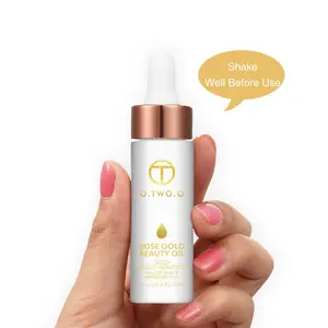 Groothandel Populaire Pure Wit Gloeiende Radiance Liquid 24K Collageen Real Gezicht Rose Goud Serum