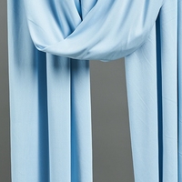 Vente en gros de fond de scène de mariage moderne tissu de soie de lait élastique disposition de plafond rideau voile de mariage