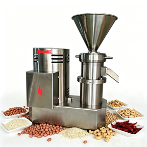 Food Industry <b>Grinding</b> Colloid Mill Cacao <b>Paste</b> Peanut Butter Tahini Sesame Making Machine - Product Image 4