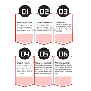 K-man 4x4 hệ thống treo đầy đủ bộ dụng cụ bỏ qua off-road có thể điều chỉnh coilover giảm xóc cho Jeep Wrangler JL Điều kiện Mới - Product Image 2