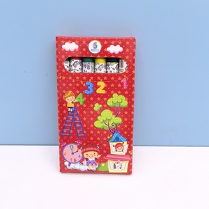 Set di 6 Pastelli per Bambini, Cartoni Animati per <span class=keywords><strong>Disegno</strong></span> e Colorazione, per Studenti delle Scuole Elementari, Lezioni d'Arte, 0.8*8.8cm, Cina - Product Image 3