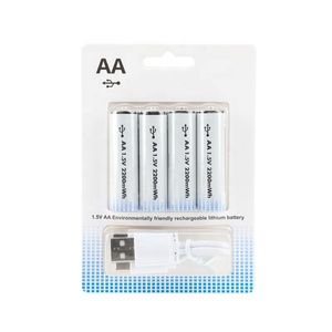 Cuanen Baterai Isi Ulang Sel Litium No. 5 UKURAN AA Kustom 1.5V untuk Sikat Gigi Elektrik - Product Image 6