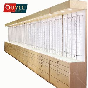 Bán Sỉ Bán Lẻ Kính Showroom Thiết Kế Nội Thất Treo Tường Kính Mát Hiển Thị Tủ Quang Học Cửa Hàng Trang Trí Truy Cập Kiosk - Product Image 5