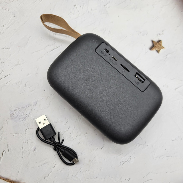 Fabric Speaker, Outdoor Portable Subwoofer, Card Insert USB Flash Drive, Audio Gift