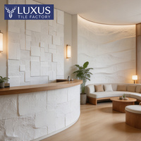 Mosaïque en pierre souple en céramique, carreaux muraux extérieurs flexibles, panneaux décoratifs pliables, surfaces texturées, épaisseur 3 mm, faible épaisseur