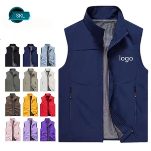 Gilet da Lavoro Personalizzato SKL, Gilet Sportivo Traspirante ad Asciugatura Rapida per <span class=keywords><strong>Uomo</strong></span>, Giacca Senza Maniche con Logo Ricamato - Product Image 1