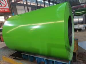 Acier galvanisé prélaqué couleur verte code <span class=keywords><strong>6001</strong></span>, épaisseur 0,35 mm, acier PPGI 508 mm/610 mm, tôle plate en acier PPGI/rouleaux d'acier PPGI - Product Image 3