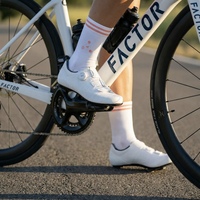 Chaussettes de sport personnalisées à haute élasticité et compression, anti-ampoules, chaussettes de cyclisme de marque, faible MOQ, chaussettes de basketball haute performance
