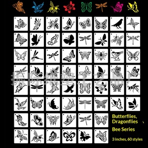 Tavoletta di Disegno Traforata in PET per Decorazione Torte e Biscotti, Forniture per Pittura a Spruzzo, Accessori per Fiori e Caffè Fai-da-Te - Product Image 4