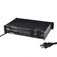Amplificateur de puissance professionnel 2U Classe D 2x1800W pour système de sonorisation de scène