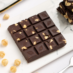 Barretta di cioccolato fondente con nocciole e mandorle ricco sapore di caffè, 100% puro burro di cacao, croccanti noci intere ordini all'ingrosso - Product Image 6
