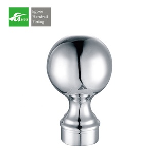 Egoee Boules décoratives en acier inoxydable colorées personnalisées Vente à chaud d'accessoires de main courante pour garde-corps intérieurs et extérieurs ANSI en usine - Product Image 4