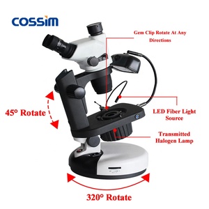 VGM870A <span class=keywords><strong>Microscope</strong></span> numérique trinoculaire Gemological 0.67 ~ 4.5X pour pierres précieuses, <span class=keywords><strong>inspection</strong></span> industrielle et coupe de bijoux - Product Image 5