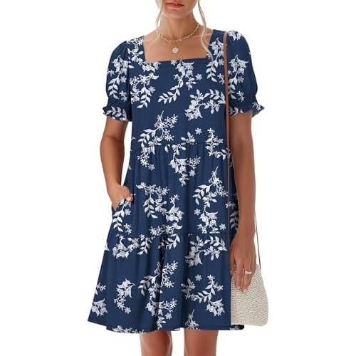 Dark Navy Floral
