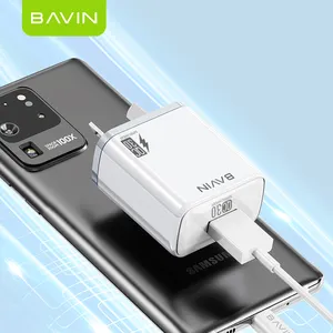 BAVIN Custom תקע במגמת טלפון אביזרי QC אדפטיבית 3.0 מהיר טעינת USB נייד טלפון סלולרי מטען