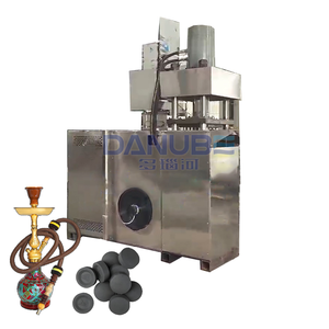 Machine à fabriquer des cubes de charbon à chicha par extrusion ou pressage hydraulique, équipement de fabrication de charbon à partir de sciure de bois - Product Image 1