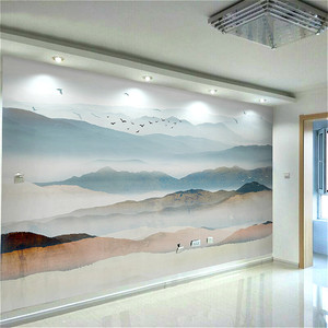 Revêtement mural 3D imperméable pour salon Nouveau papier peint de fond pour TV Film et télévision Revêtement mural pour mur TV - Product Image 4