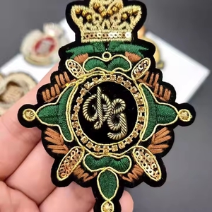 Badges Embroidery Woven Custom Design Towel On Embroidery Patches For Clothing Patch Iron Letter Embroidered