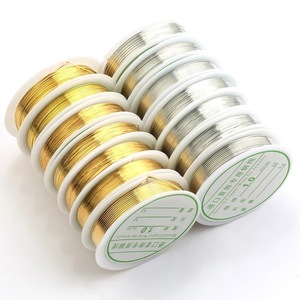 Accessoires de <span class=keywords><strong>bijoux</strong></span> en métal bricolage 0.2-1.0mm fil de cuivre protégé par la couleur <span class=keywords><strong>pour</strong></span> perles et façonnage faits à la main résultats de <span class=keywords><strong>bijoux</strong></span> et composants - Product Image 3