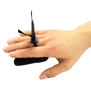 Finger Support <b>Brace</b> Adjustable <b>Leather</b> Set For Archery Protection Unisex - Product Image 1