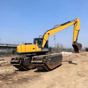 Máquinas de terrapenagem usadas XE160GS Escavadeira Anfíbia 21ton com Balde 0.65m ³ - Product Image 3