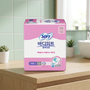 Bodyfit Ultra Slim Large Sanitary Pads 12-Pack - Product Image 3