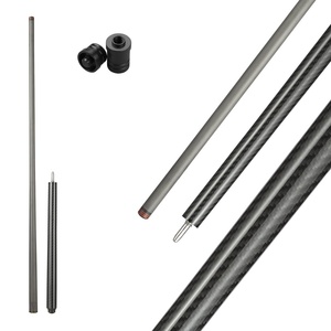 Stecca da Biliardo Professionale in Fibra di Carbonio 42" 16oz a Bassa Deflessione con Punta da 13.5mm e Giunto Uni-Lock per Tornei - Product Image 1