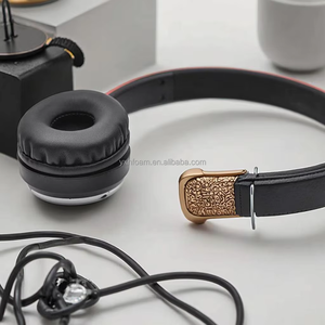 Almohadillas de cuero para auriculares, almohadillas para auriculares, almohadillas para sujetador Ja <span class=keywords><strong>Evolve</strong></span> 20 20se 30 30II 40 <span class=keywords><strong>65</strong></span> <span class=keywords><strong>65</strong></span> - Product Image 1