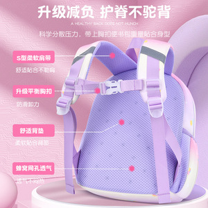 Zm Baby Cute Cartoon Backpack 13 Inches Waterproof School Bag For Girls Age 3-6 Kindergarten - Product Image 3