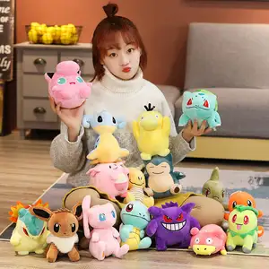 Wholesale Cheap Stuffed Pikachu Plush Keychain Toys Cartoon Pet Elf Fairy Small Anime Plush Dolls