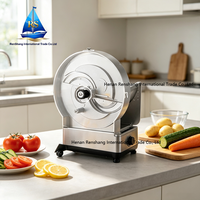 Nouvelle Trancheuse Manuelle Multifonctionnelle Commerciale Compacte pour Fruits et Légumes, Grande Capacité, 220V, 20kg/h