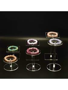 Présentoir acrylique Transparent Riser bijoux montre présentoir carré piédestal support Cupcake <span class=keywords><strong>parfum</strong></span> présentoirs - Product Image 3