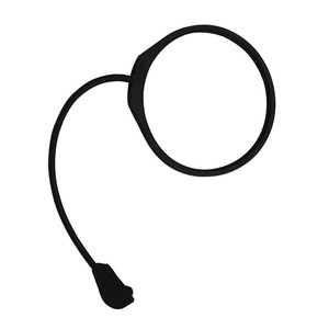 Poignée en caoutchouc pour corde de tirage du bouchon de réservoir de carburant, pour Land Rover LR053665 LR053666 LR008077 - Product Image 3