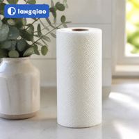 Essuie-tout de cuisine TAD 2 plis en pure pâte de bois, doux, résistant, confortable, absorbant rapidement, idéal pour la maison et l'usage quotidien en famille
