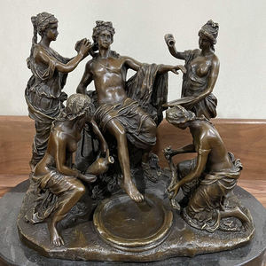 Escultura de baño de <span class=keywords><strong>Apolo</strong></span> de bronce, escultura de figura mitológica griega Europea escultura de figura de baño - Product Image 2
