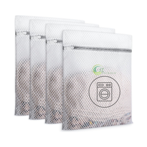 ماكينة الغسيل المخصصة المطبوعة على الأكياس الشبكية القابلة لإعادة الاستخدام للملابس - Product Image 3