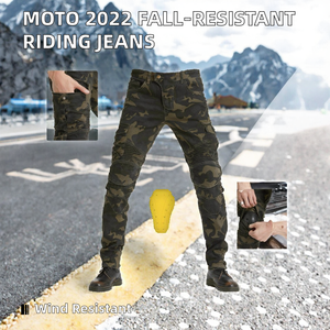 Pantalones MOTO Explosive 2022, transpirables, anti-UV, de secado rápido, pantalones para montar en motocicleta, vaqueros para hombre, todoterreno, para todas las estaciones, ocio - Product Image 2