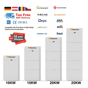 ESS 48V 100ah 5kwh 10kwh 15kwh 20kwh 100kwh Lithium ion Akku LiFePO4 batterie au Lithium solaire système de stockage d'énergie domestique - Product Image 3