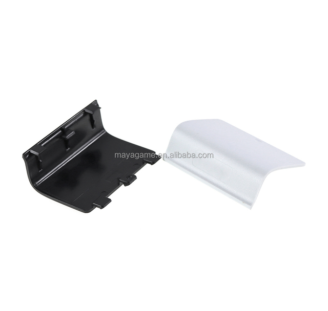 Black White Battery Cover for Xbox One Wireless Controller Plastic Battery Shell Lid Back Case for XBOX ONE