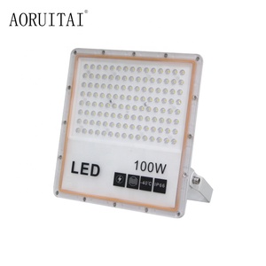 Aoruitai lumen cao bãi đậu xe nhôm IP65 không thấm nước ngoài trời 30 50 100 150 200 300 400 500 600 wát LED FLOOD LIGHT - Product Image 2