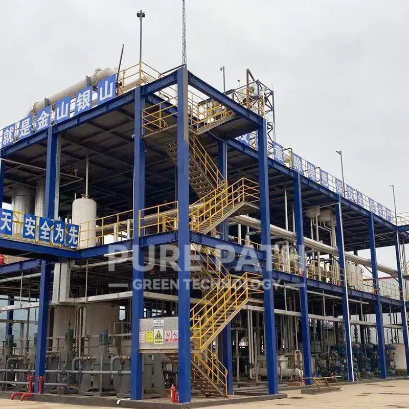 Used car/motor oil recycling to diesel oil machine waste oil refinery